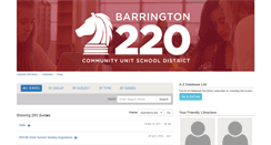 Desktop Screenshot of guides.barrington220.org
