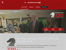 Tablet Screenshot of barrington220.org